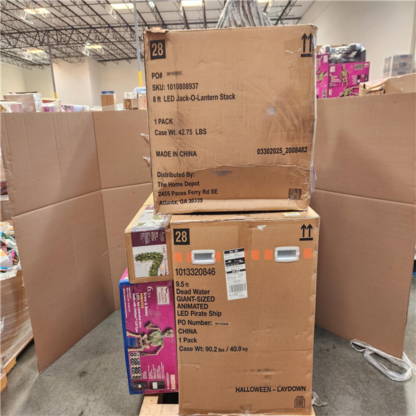 California AS-IS Holiday Pallet