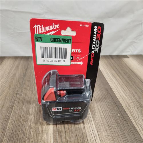 NEW! Milwaukee M18 18-Volt Lithium-Ion XC Extended Capacity Battery Pack 3.0Ah