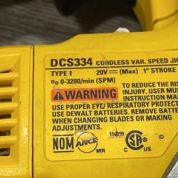 AS-IS DEWALT 20V MAX XR Cordless Brushless Jigsaw (Tool Only)