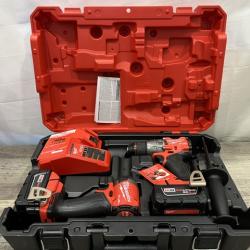 NEW - Milwaukee FUEL 18V Lithium-Ion Brushless Cordless Hammer Drill and Impact Driver Combo Kit