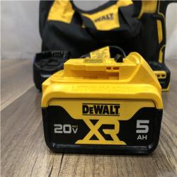 AS-IS DEWALT 20V MAX Lithium-Ion Cordless 1/2 in. Impact Wrench Kit