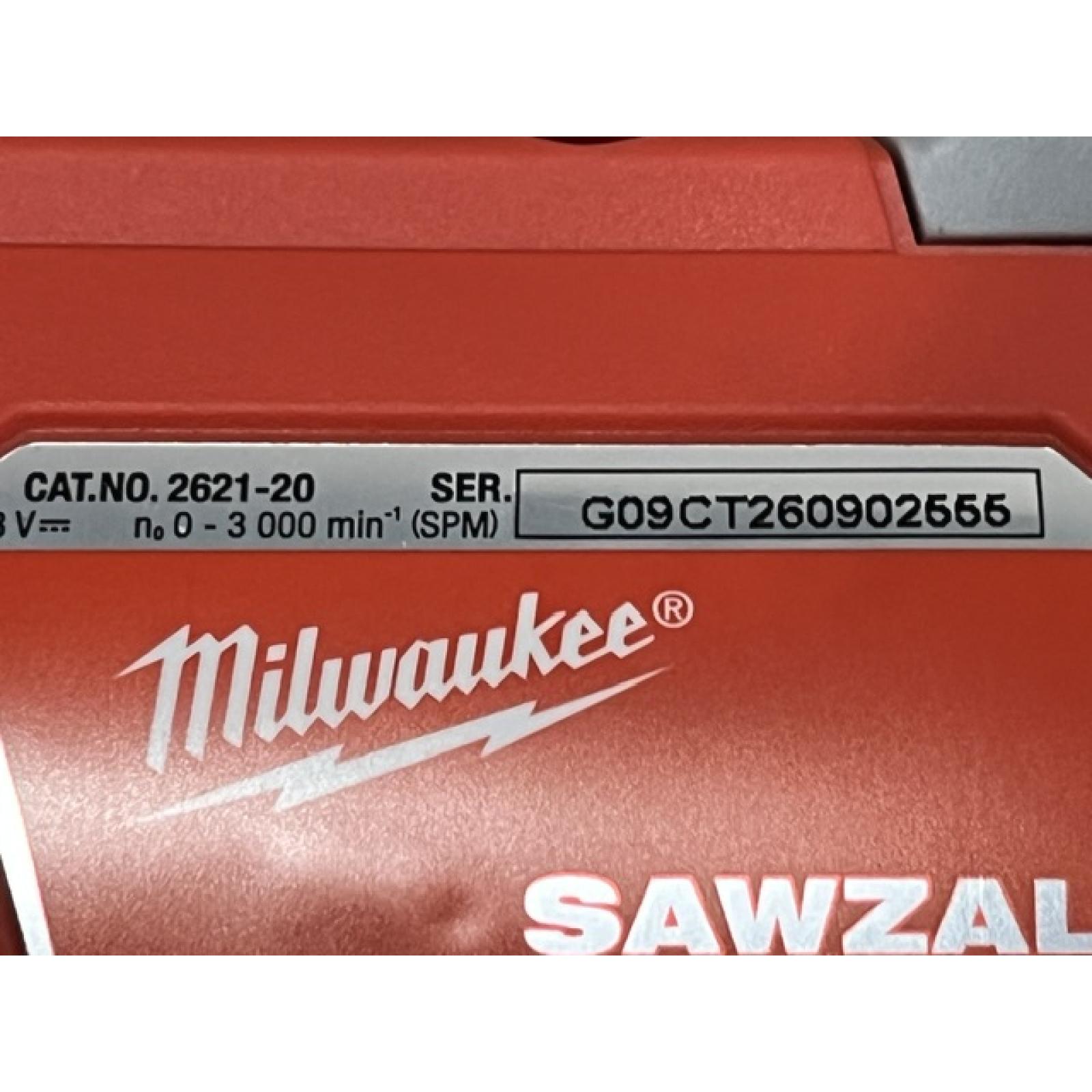 AS-IS Milwaukee 18V Lithium-Ion Cordless SAWZALL Reciprocating Saw (Tool-Only)