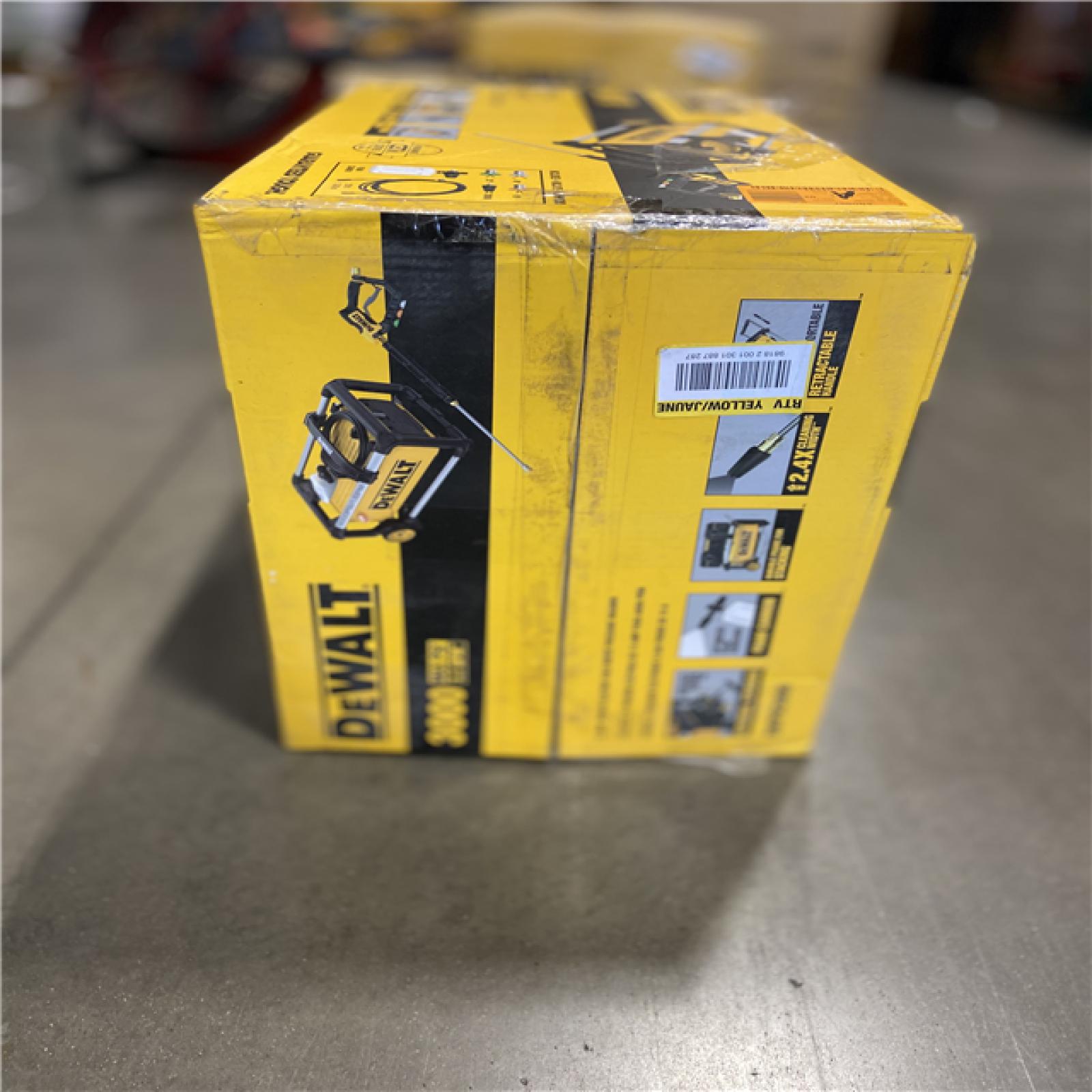 AS-IS - DEWALT 3000 PSI 1.1 GPM 15 Amp Cold Water Electric Pressure Washer with Internal Equipment Storage