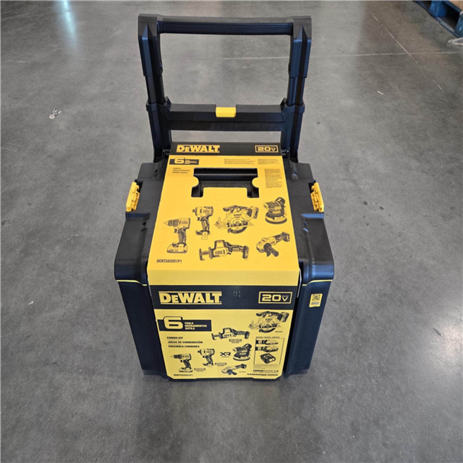 NEW!- DEWALT 20V Cordless 6-Tool Combo Kit