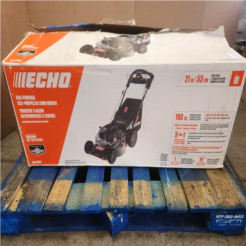 Phoenix NEW ECHO 21 in. 190 cc Briggs and Stratton Gas 3-in-1 Dual Blade RWD Self-Propelled Lawn Mower with Single Lever Deck Adjustment