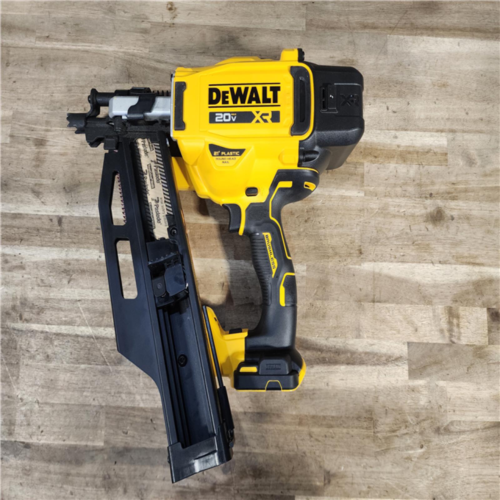 HOUSTON LOCATION - AS-IS DEWALT 20-Volt 21° Cordless Framing Nailer (Tool-Only)