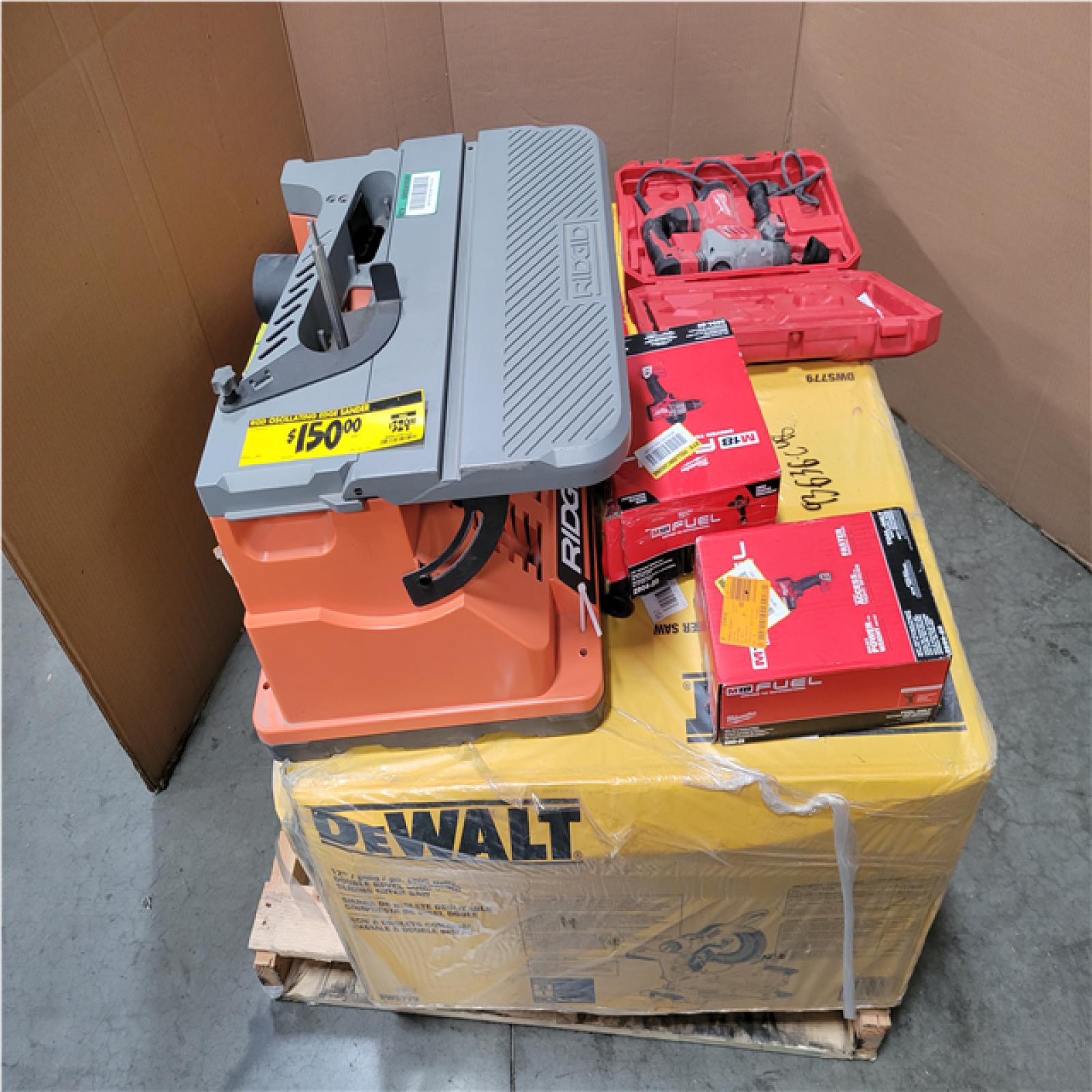 CALIFORNIA AS-IS TOOL PALLET