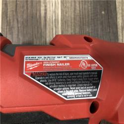 AS-IS Milwaukee FUEL 18-Volt Lithium-Ion Brushless Cordless Gen ll 16-Gauge Straight Finish Nailer (Tool Only)