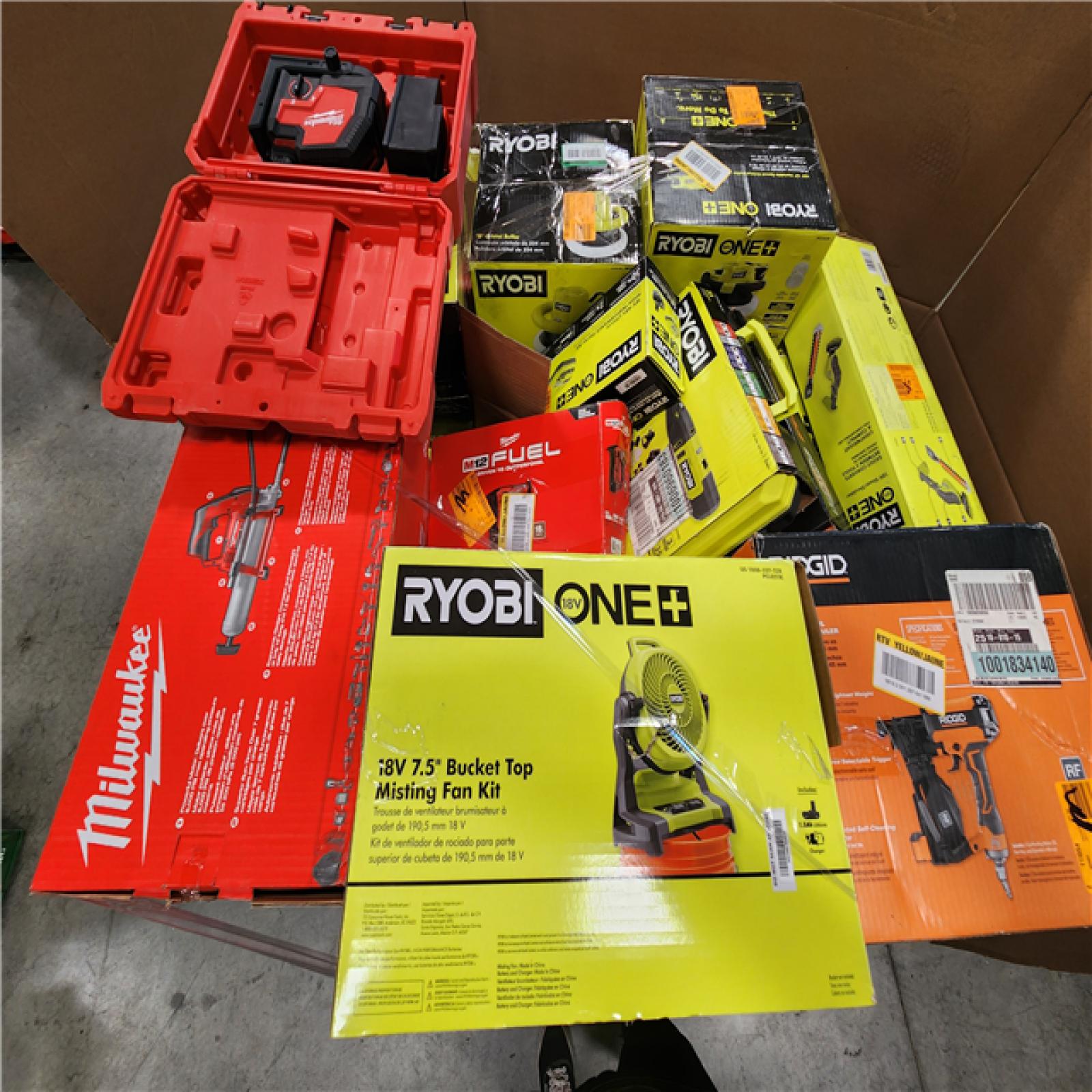 CALIFORNIA AS-IS TOOL PALLET