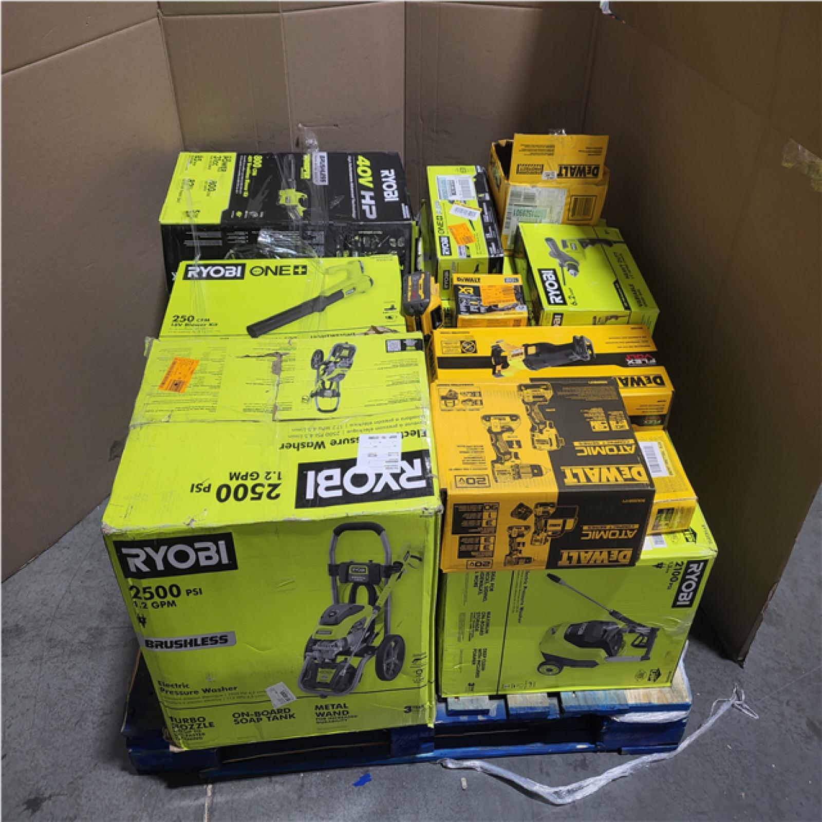 CALIFORNIA AS-IS TOOL PALLET