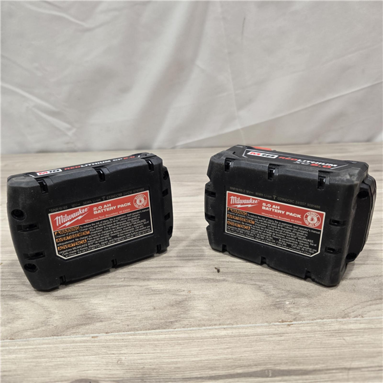 AS-IS Milwaukee M18 18-Volt Lithium-Ion Battery Starter Kit