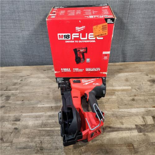 HOUSTON LOCATION - AS-IS Milwaukee M18 FUEL Coil Roofing Nailer (TOOL ONLY)