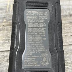 AS-IS DEWALT 20V MAX XR POWERSTACK Lithium-Ion Battery Starter Kit with 3.5Ah Battery and Charger