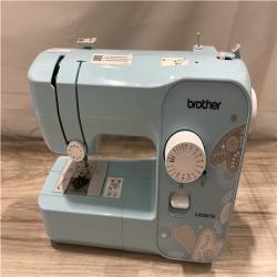 AS-IS Brother RLX3817A 17-Stitch Portable Embroidery Sewing Machine Plastic Metal Aqua