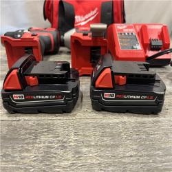 AS-IS Milwaukee 18V Lithium-Ion Cordless Drill Driver/Impact Driver Combo Kit