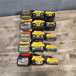 HOUSTON LOCATION - AS-IS DEWALT BATTERY PACK QTY - 15