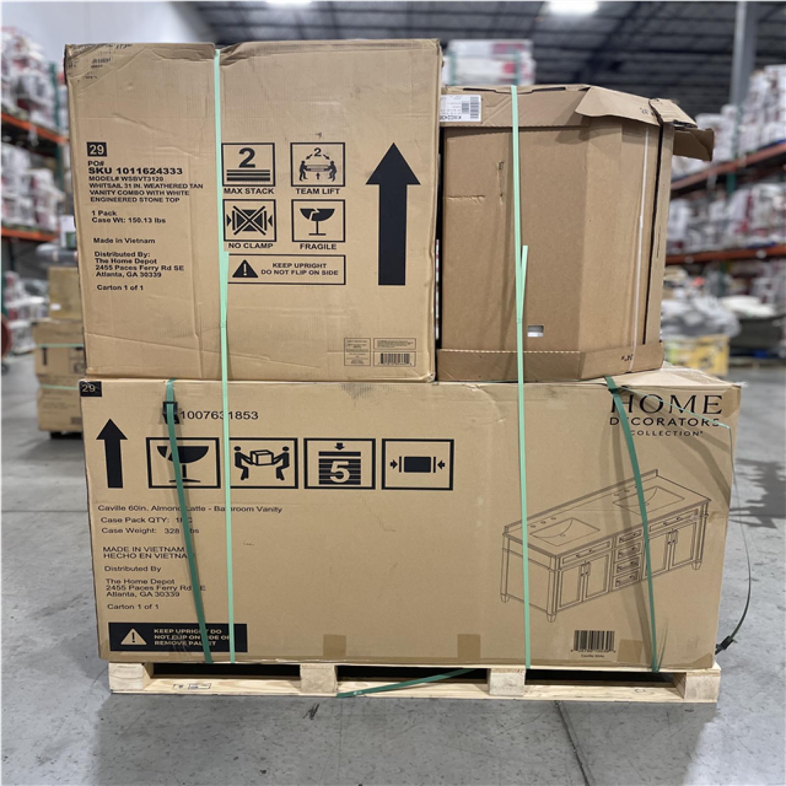 DALLAS LOCATION- AS-IS HOME IMPROVEMENT PALLET