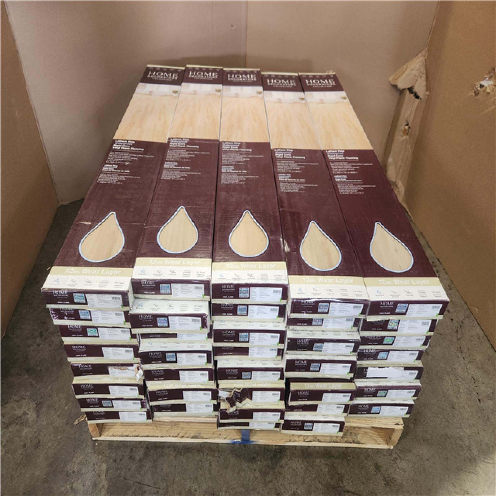 Phoenix NEW Home Decorators Collection Lathem Pine 12 MIL x 7 in. W x 48 in. L Waterproof Click Lock Luxury Vinyl Plank Flooring (950 sqft/40case)