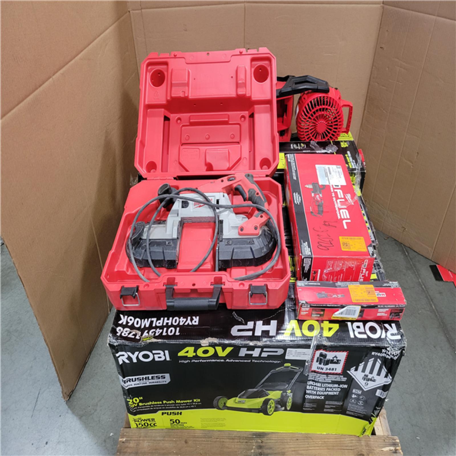 CALIFORNIA AS-IS TOOL PALLET