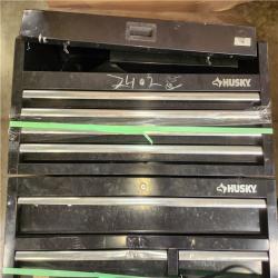 Phoenix AS-IS Husky Tool Storage 42 in. W x 18 in. D Standard Duty Black Tool Chest Combo