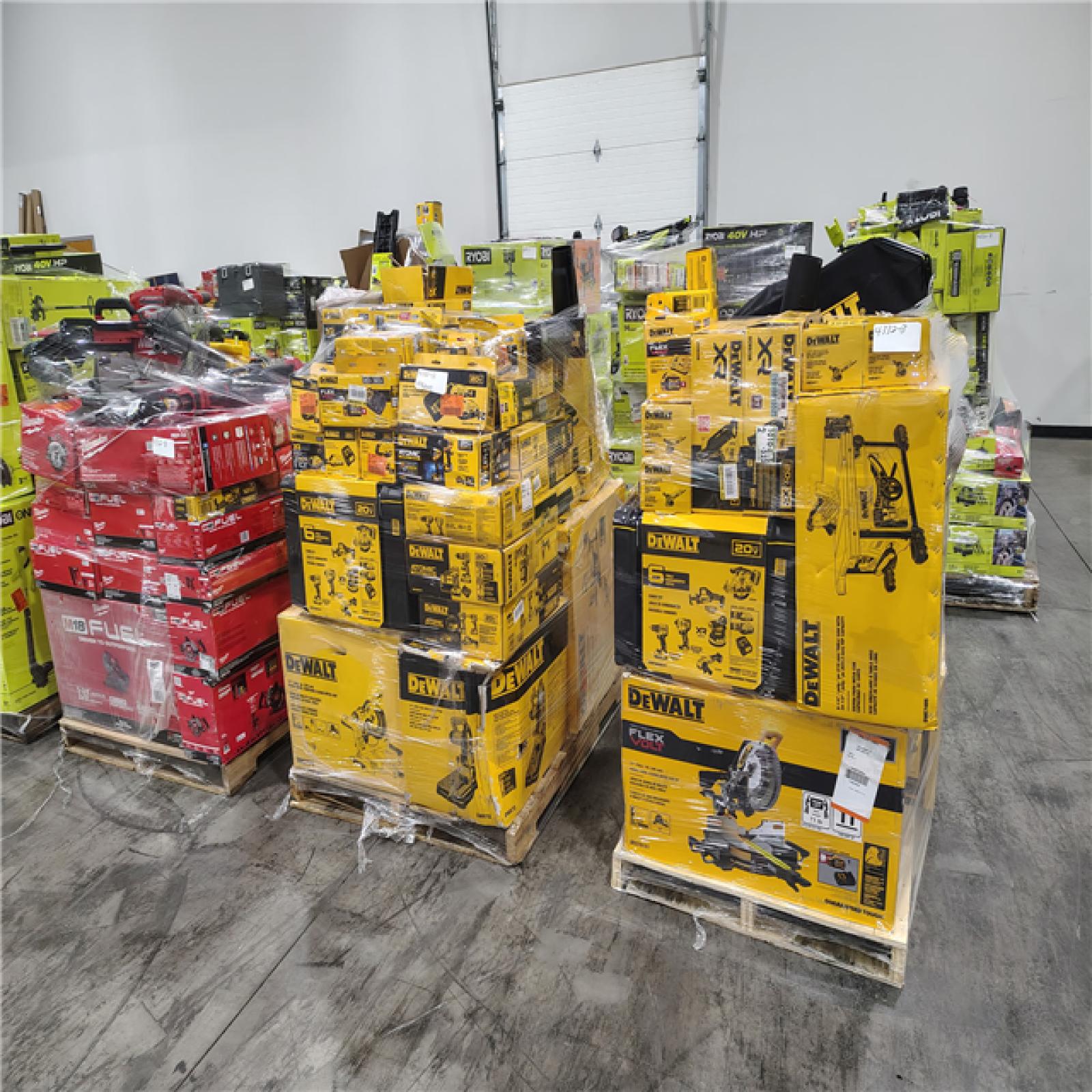 Pittston Location As-Is Power Tools Partial Truckload (14 Pallets) 4332-B