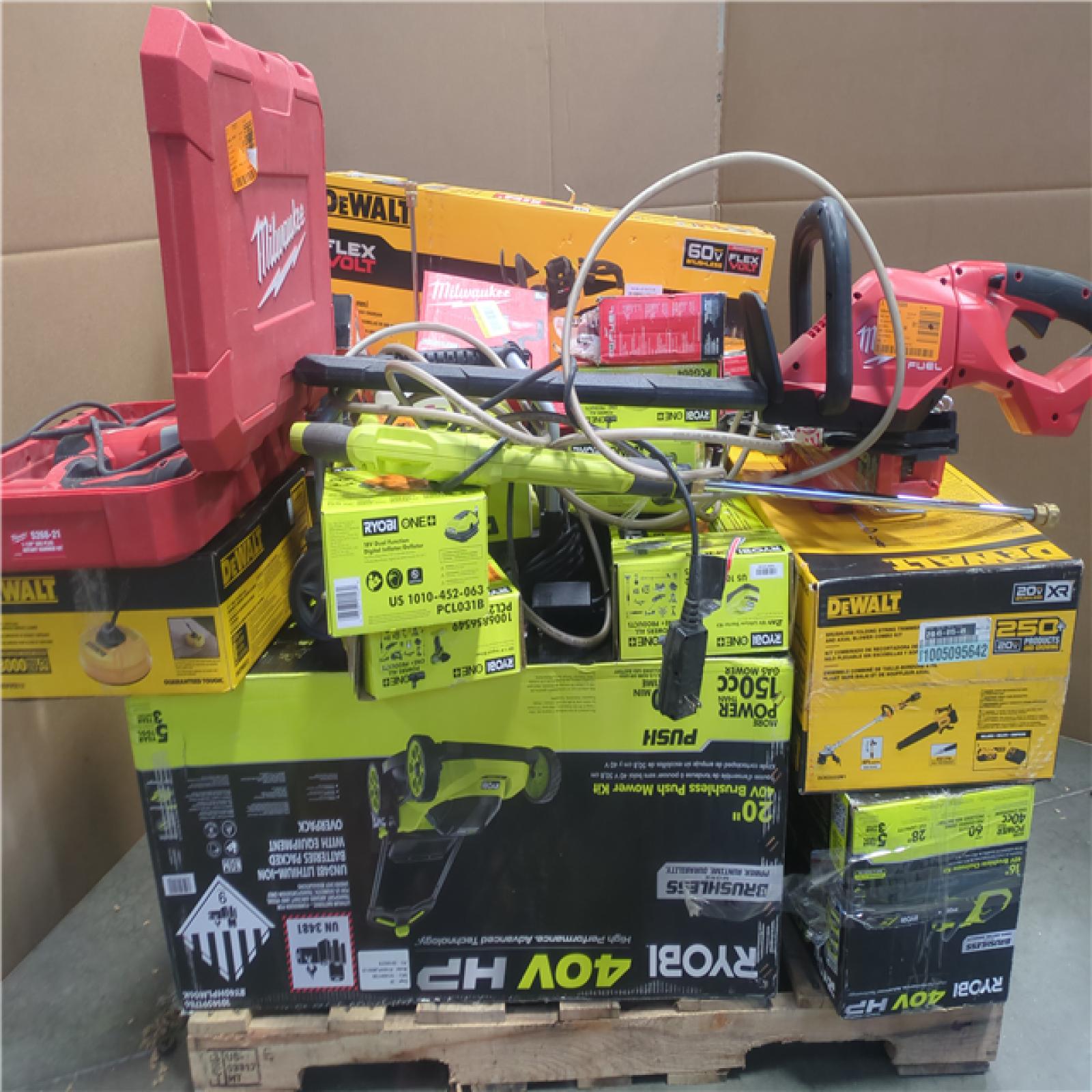 CALIFORNIA AS-IS TOOL PALLET