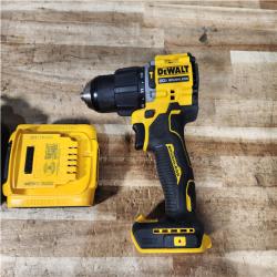 HOUSTON LOCATION - AS - IS DEWALT ATOMIC 20V Lithium-Ion Cordless 1/2 in. Hammer Drill Kit