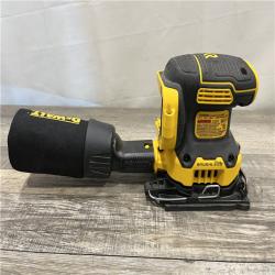 AS-IS DEWALT 20V MAX XR Brushless Cordless 1/4 Sheet Variable Speed Sander (Tool Only)