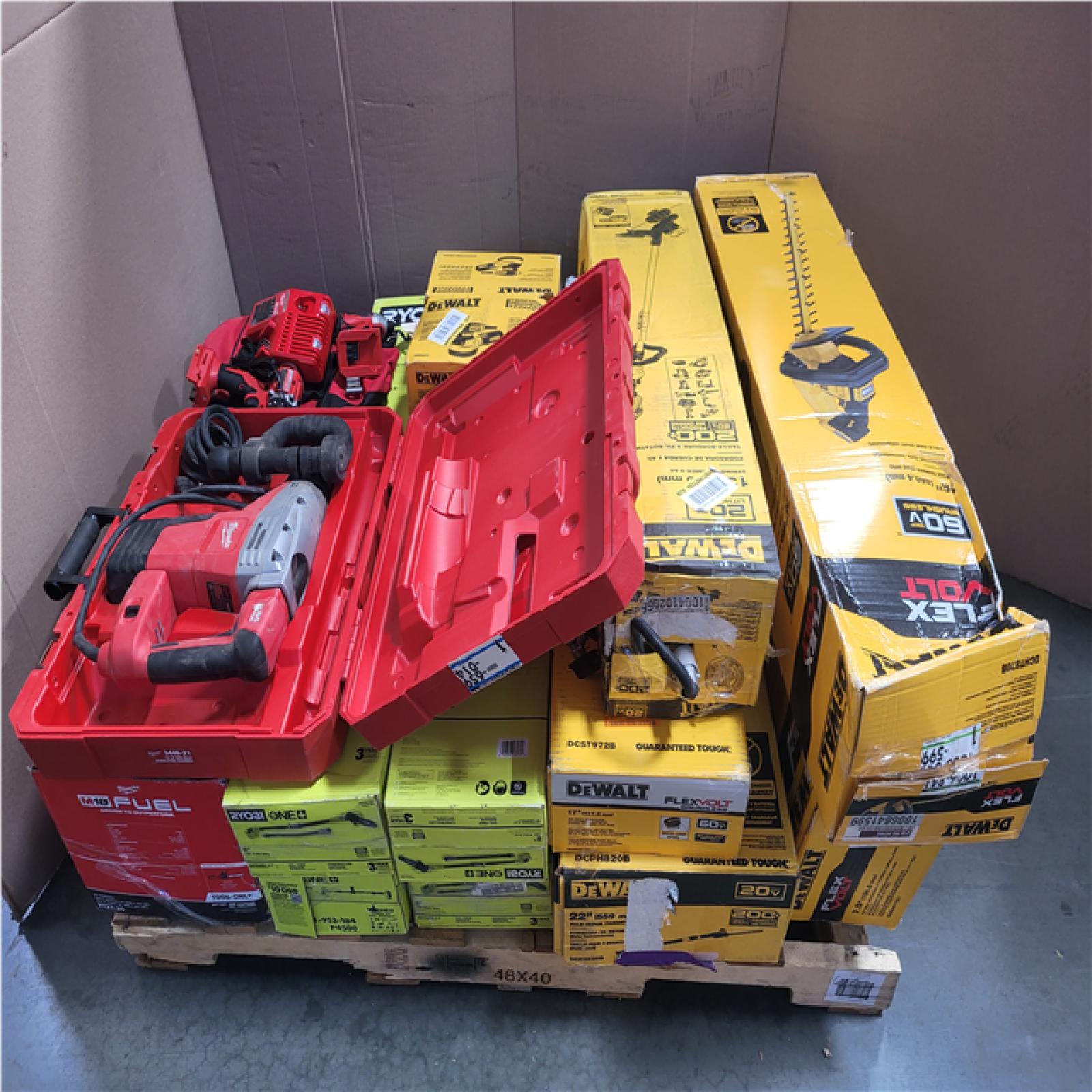 CALIFORNIA AS-IS TOOL PALLET
