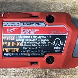 Houston Location AS-IS Milwaukee FUEL Extended reach ratchet