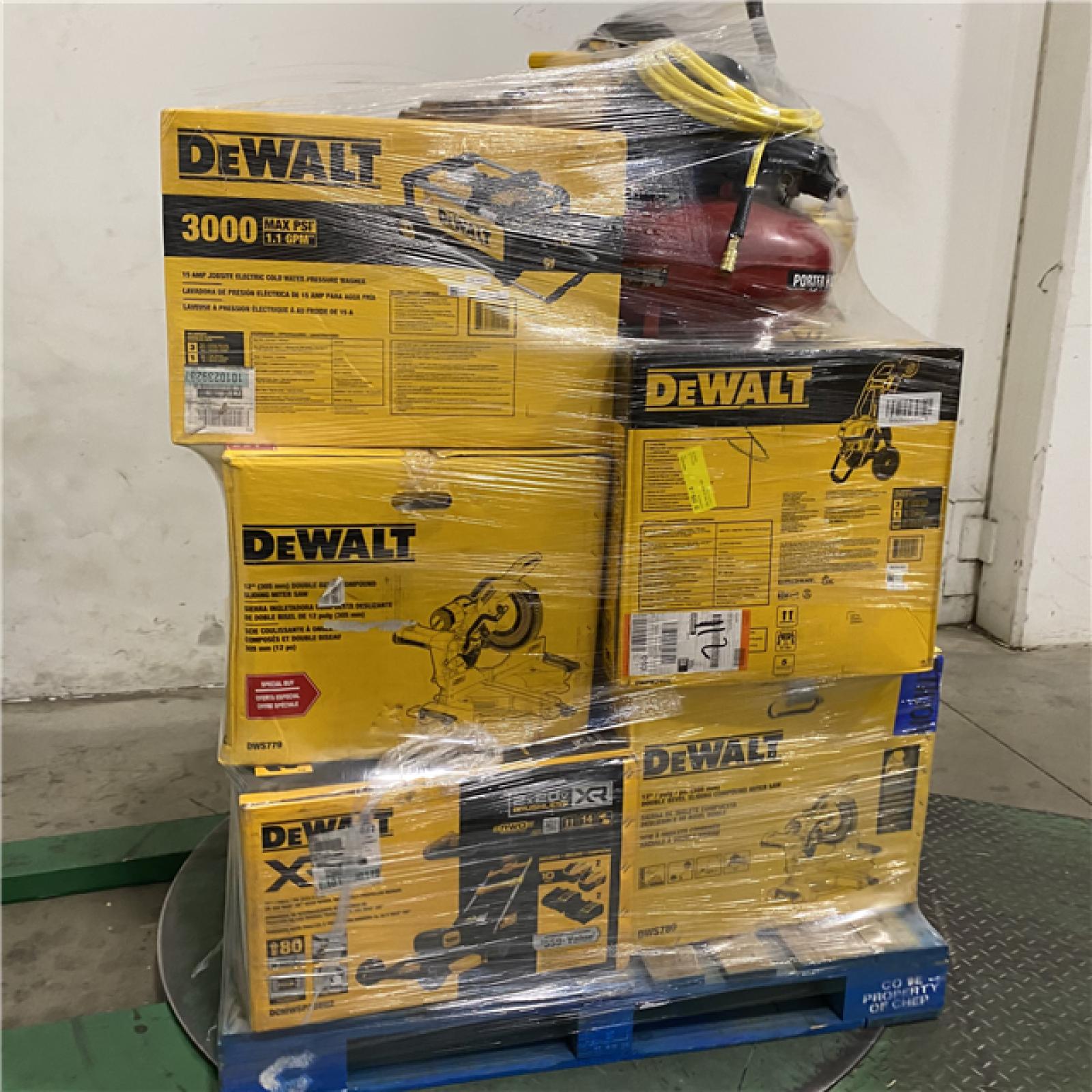 Dallas Location - As-Is DEWALT Tool Pallet