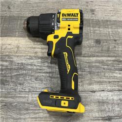 AS-IS DEWALT ATOMIC 20V Lithium-Ion Cordless 1/2 in. Hammer Drill Kit