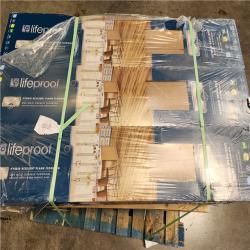 Phoenix NEW Lifeproof Stratton Oak 9.5 in. W x 50.6 in. L Waterproof Hybrid Resilient Flooring (640 sq. ft./24 case)