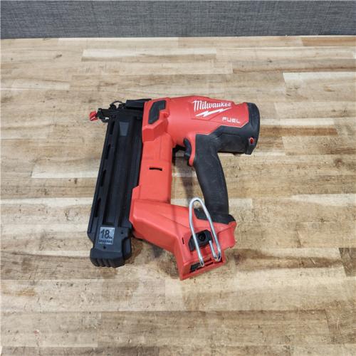 HOUSTON LOCATION - AS - IS Milwaukee FUEL 18-Volt Lithium-Ion Brushless Cordless Gen II 18-Gauge Brad Nailer (Tool-Only)