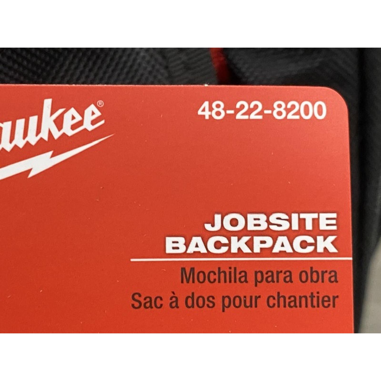 NEW - Milwaukee 10 in. Jobsite Tool Backpack