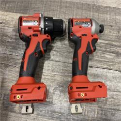 AS-IS Milwaukee 18V Lithium-Ion Brushless Cordless Compact Drill/Impact Combo Kit