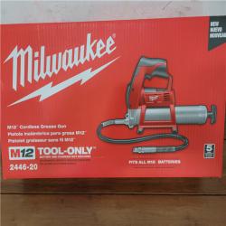 California NEW Milwaukee M12 Cordless Grease Gun (Tool Only)