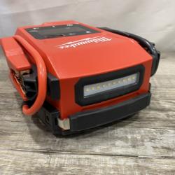 AS-IS Milwaukee 18V Lithium-Ion Cordless 2000 Peak Amp HOTSHOT Jump Starter (Tool-Only)