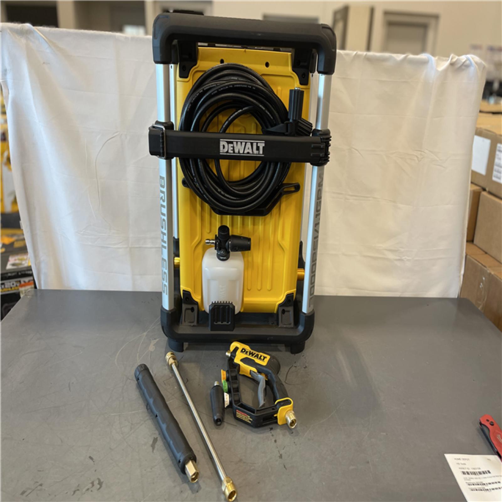 AS-IS - DEWALT 3000 PSI 1.1 GPM 15 Amp Cold Water Electric Pressure Washer with Internal Equipment Storage