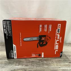 NEW - Milwaukee FUEL 14 in. 18V Lithium-Ion Brushless Cordless Battery Top Handle Chainsaw (Tool Only)