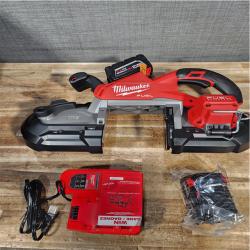 Houston Location AS-IS Milwaukee M18 FUEL 18V Lithium-Ion Brushless Cordless Deep Cut Band Saw with