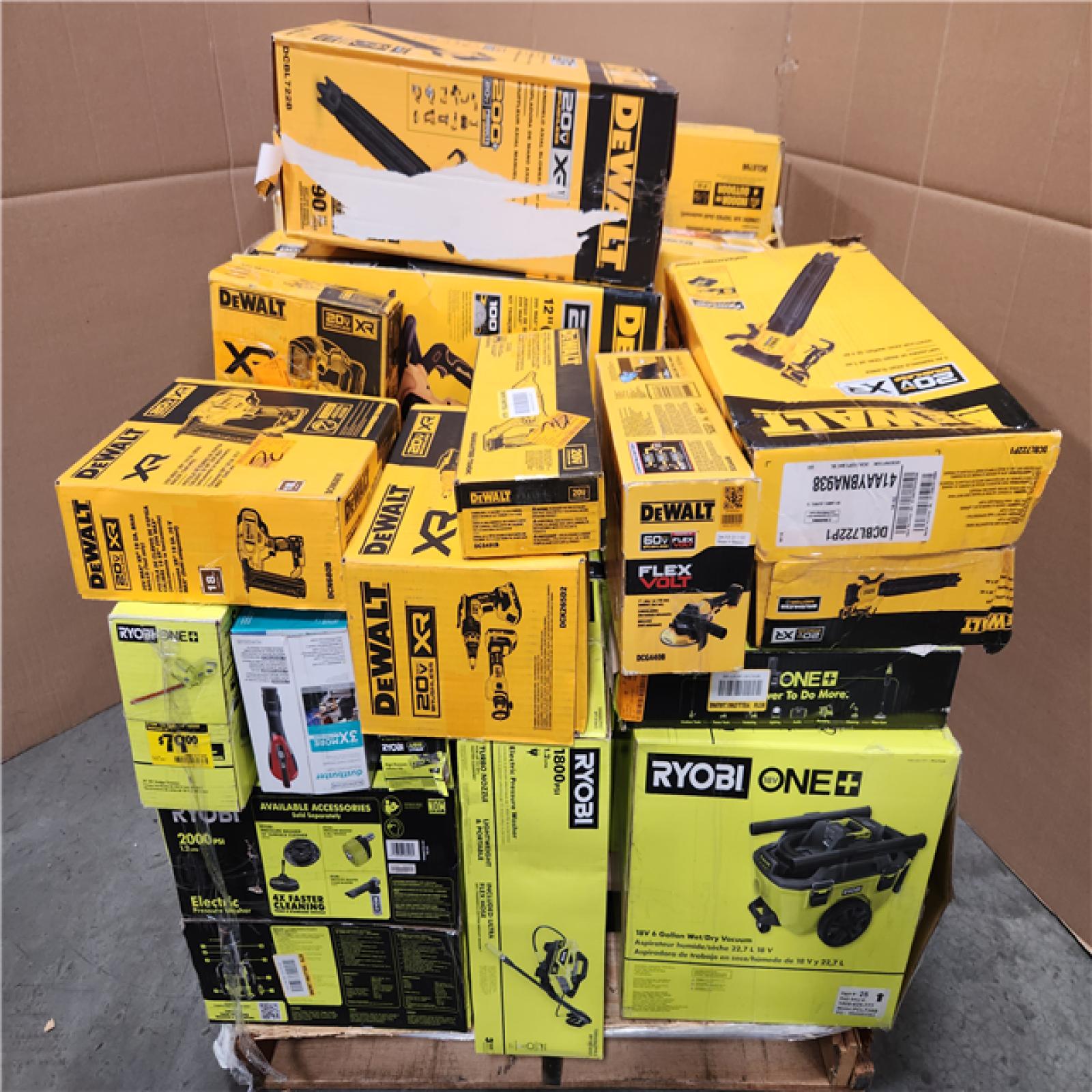 CALIFORNIA AS-IS TOOL PALLET