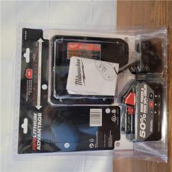 NEW! Milwaukee M18 18-Volt Lithium-Ion HIGH OUTPUT Starter Kit with XC 8.0Ah Battery and Rapid Charger