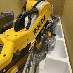 As-Is- DeWalt 15 Amps 12 in. Corded Dual-Bevel Sliding Compound Miter Saw