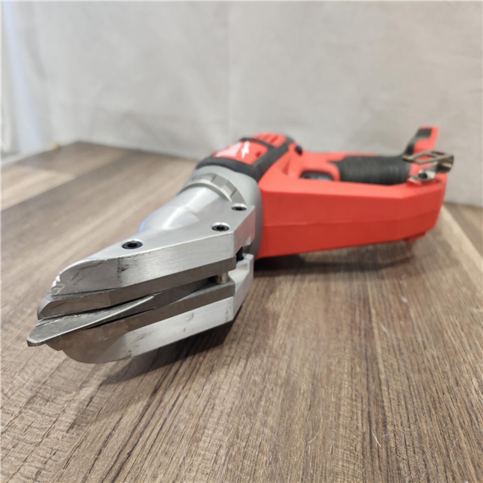 AS-IS- Milwaukee M18 18V Lithium-ion Cordless 18-gauge Double Cut Metal Shear (Tool-Only)