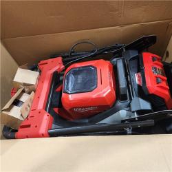 As-Is- Milwaukee M18 FUEL Brushless Cordless 21 in. Walk Behind Dual Battery Self-Propelled Mower Kit