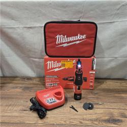 AS-IS Milwaukee 2525-21 12 V M12 Li-Ion Cordless Brushless Rotary Tool Kit