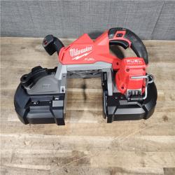 HOUSTON LOCATION - AS-IS (APPEARS LIKE NEW) Milwaukee FUEL 18V Lithium-Ion Brushless Cordless Deep Cut Band Saw (Tool-Only)