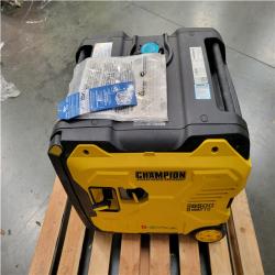CALIFORNIA AS-IS CHAMPION 6 500/5 250-WATT RECOIL START  GAS PROPANE DUAL FUEL INVERTER PORTABLE GENERATOR