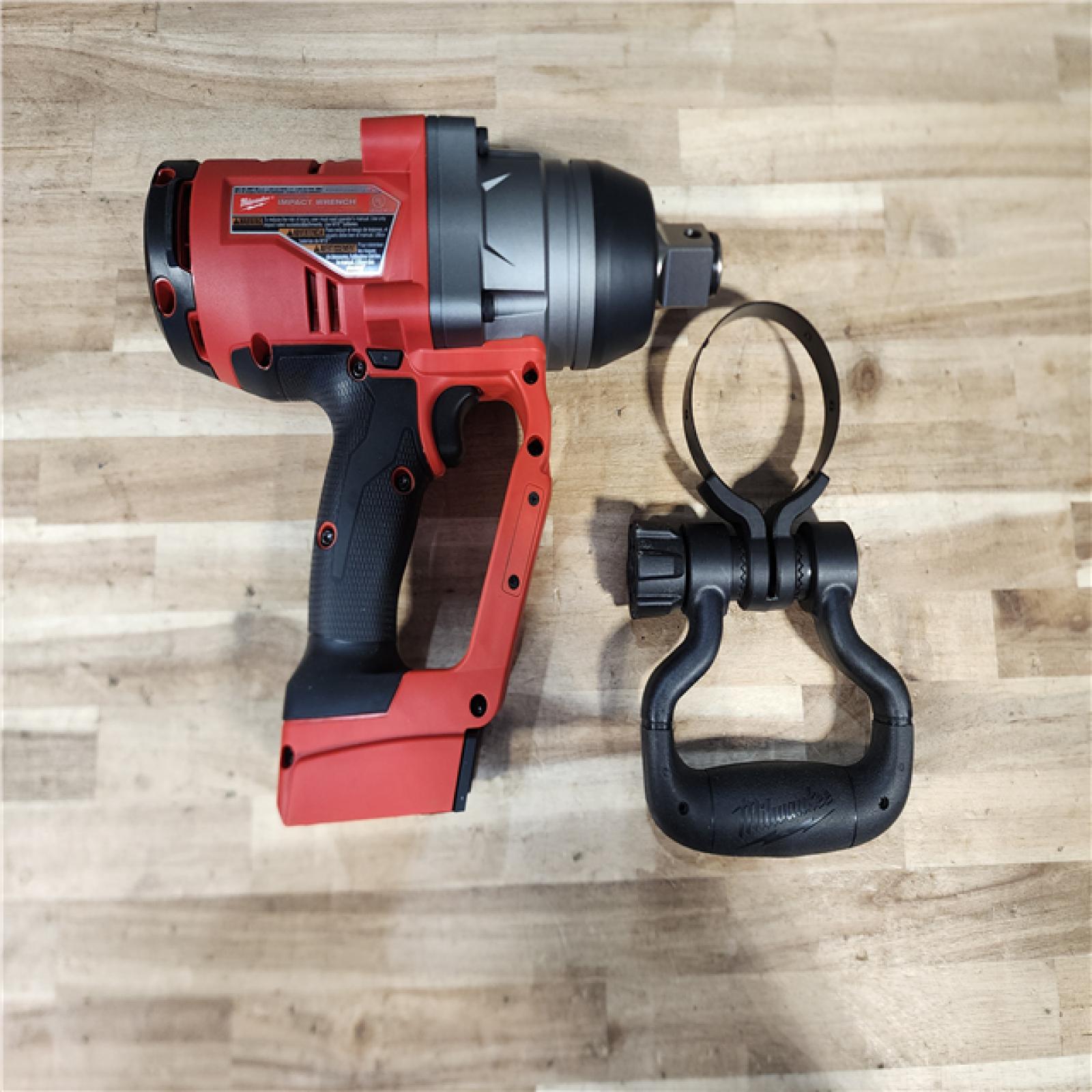 HOUSTON LOCATION - AS-IS (APPEARS LIKE NEW) Milwaukee FUEL ONE-KEY 18V Lithium-Ion Brushless Cordless 1 in. Impact Wrench with Friction Ring (Tool-Only)